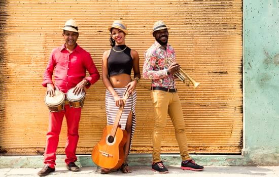 Cuban musical trio