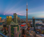 Toronto aerial view