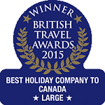 2015 - Winner Best Holiday Company to Canada (Large)
