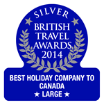 2014 - Best Holiday Company to Canada