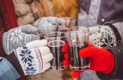 mulled wine in tremblant